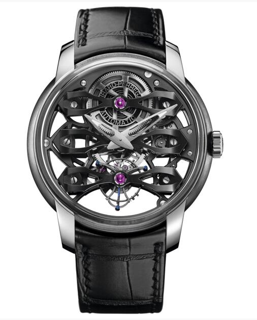 Buy Replica Girard-Perregaux Neo Tourbillon With Three Bridges Skeleton 99295-21-000-BA6A watch